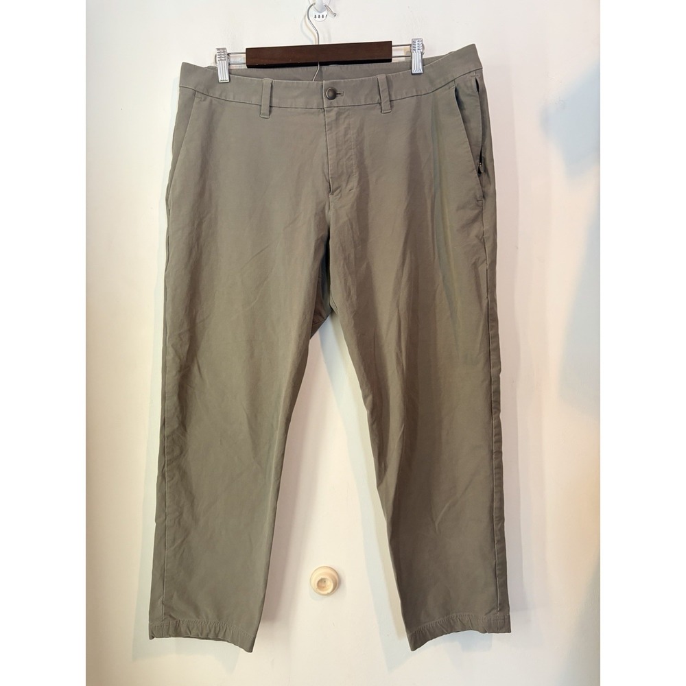Lululemon‎ ABC Classic-Fit Trouser Warpstreme Trench Waist 36 Stretch Classic